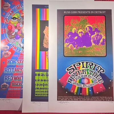 Vintage Rock Concert Posters, #2