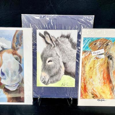 “Mazie”, “Clemmie” & Original Artwork 