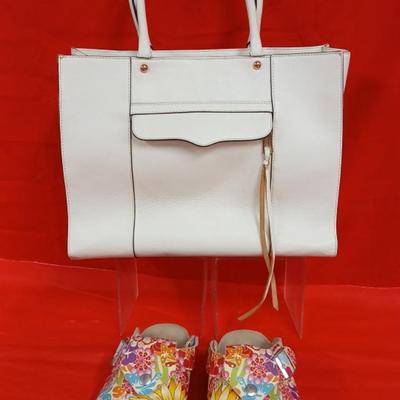 Minkoff Purse and Floral Birkies Size 8/9