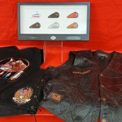Harley Apparel Buffalo Leather and Sueded Leather