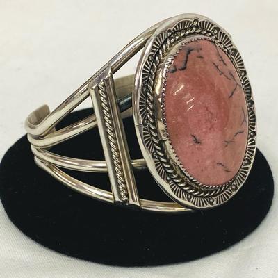 Signed Nelson Sterling Cuff 