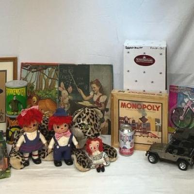 Vintage Toys, Action Figures, Games, & More