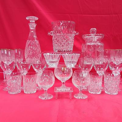 Toscany "Yale" Crystal Wine Bucket And More