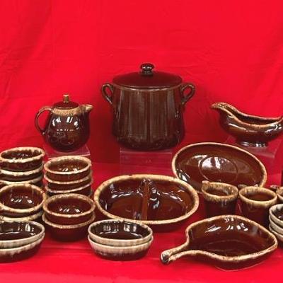 Vintage Hull Pottery Dishware 