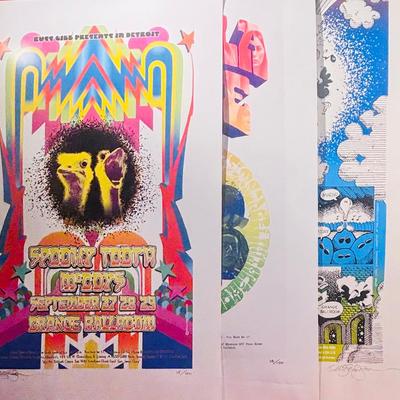Vintage Rock Concert Posters