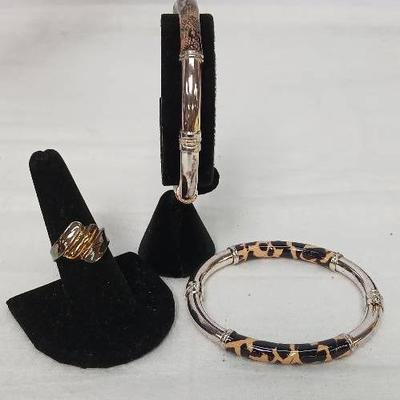 Milor Sterling Silver  Italian Bracelets and Ring
