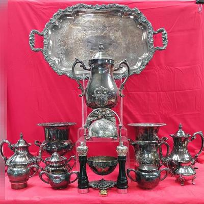 Silverplate Dishware And Dining Room Accessories