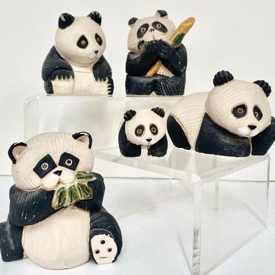 Artesania Rinconada Panda Bear Animals