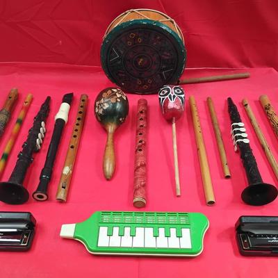 Woodwind Flutes And Other Instruments