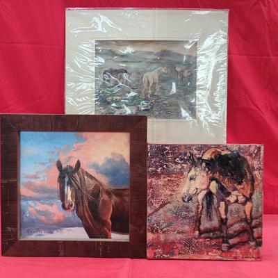 Original Horse Paintings By Foster And More