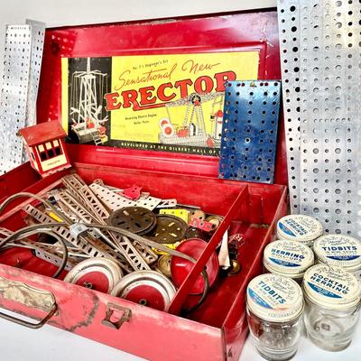 Erector “World’s Greatest Toy” Iconic Vintage Toy
