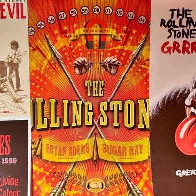 Rolling Stones Concert Posters! 