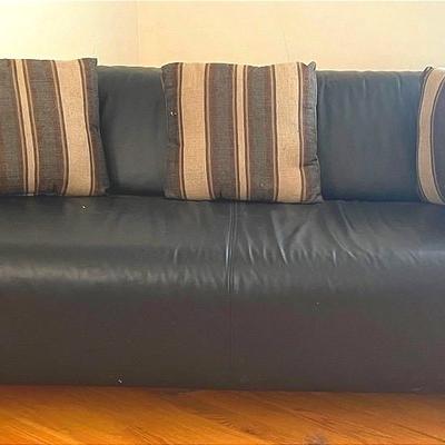 Ikea Faux Leather Couch