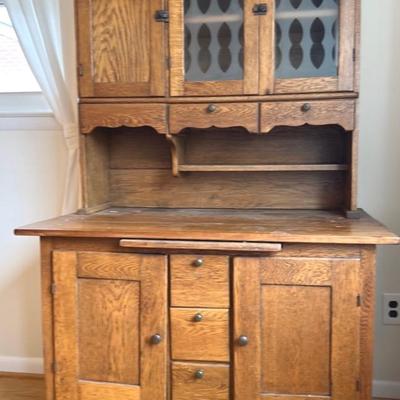 Oak Hoosier, Early 20th Century 