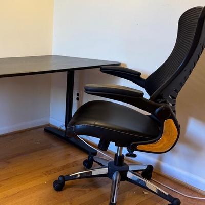 Ikea Bekant Desk And Task Chair 