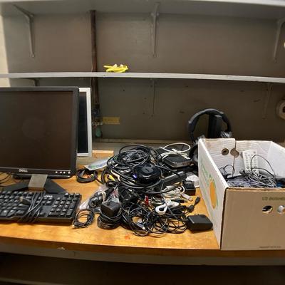 Large Lot Of Electronics And Cords