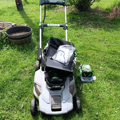 Go Power Push Mower With New Battery 
