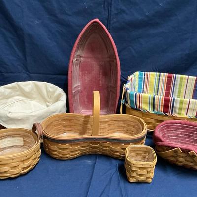 7 Longaberger Baskets