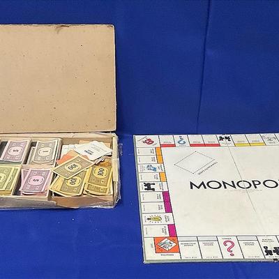 Vintage Parker Brothers Monopoly Game (Original?)