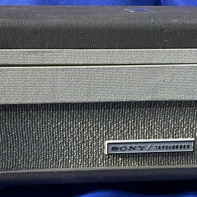 Vintage SONY Tapecorder TC-102 Audio Recording Device