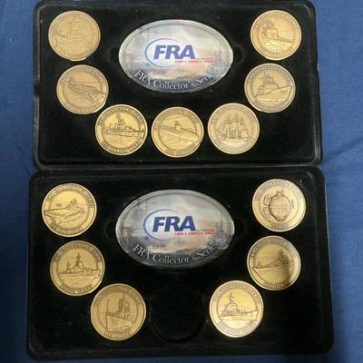 FRA Collector's Series Warship Coin Collection