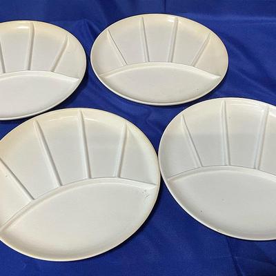 Vintage Japanese 9” Ceramic Sushi Plates