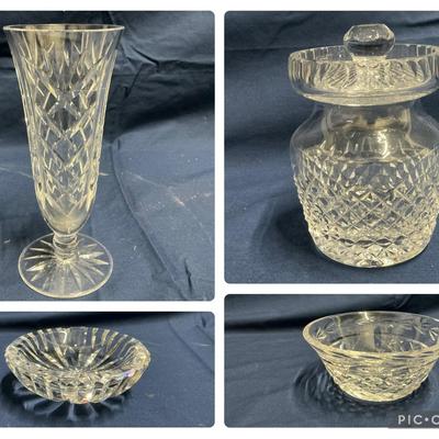 4pcs Crystal incl. Waterford