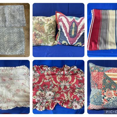 Pottery Barn & Ralph Lauren Throw Pillows & Covers