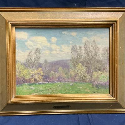 Wilson Irvine Impressionist Landscape Painting