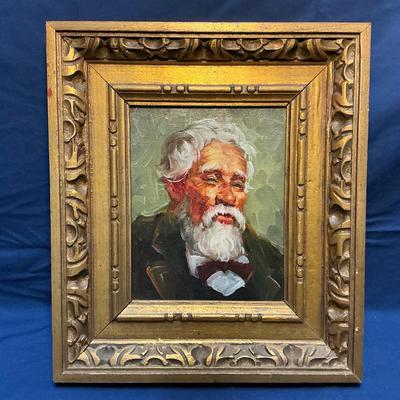 Signed Portrait Oil Painting (14 x 16)