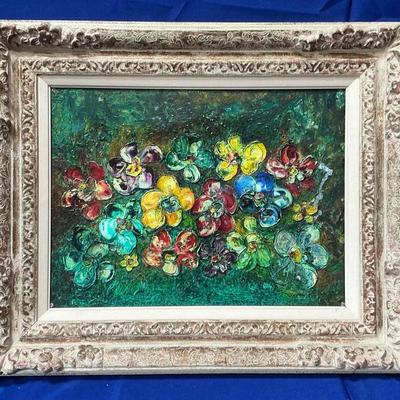 Nicholas A. "French Flowers" Painting