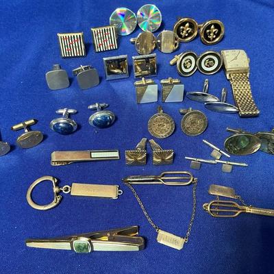 Men’s Elgin Gold Filled Watch And Jewelry Lot 