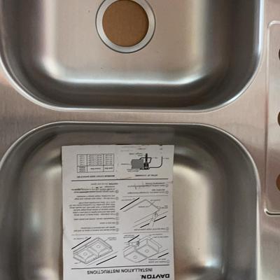 Dayton Stainless Steel Double Sink