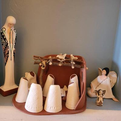 Native American Style Nativity & More