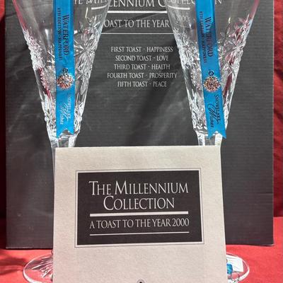 Waterford Crystal Snowflake Wishes Flute