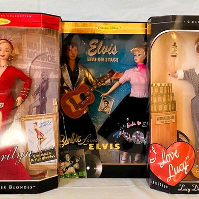 Lucy, Marilyn, Elvis & Barbie