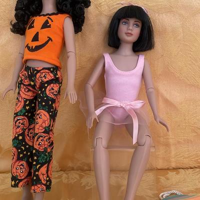 Tonner Toys Raven And Marley's Best Halloween Dolls 