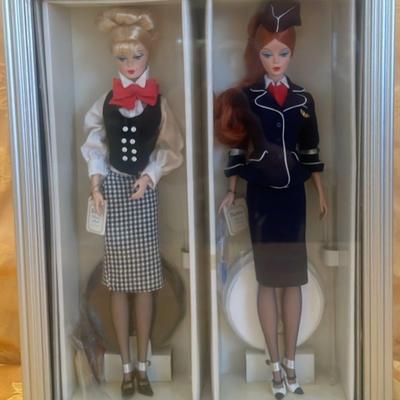 Stewardess And Teacher Barbie's