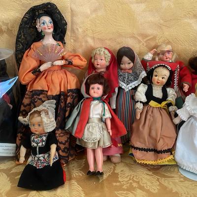 Around The World Antique Dolls 