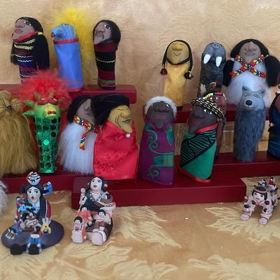Indigenous Finger Puppets   