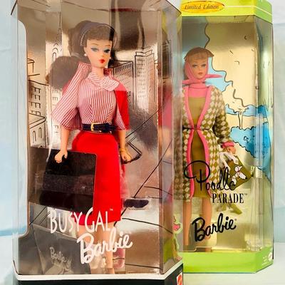 Busy Gal & Poodle Parade Barbie 