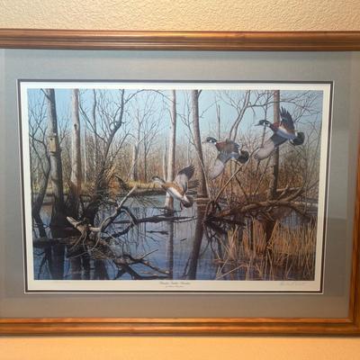 Richard Plasschaert “Flooded Timber Woodies” Print