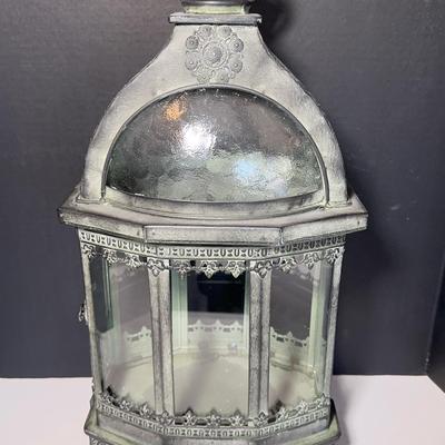 Antiqued Metal Bohemian Vibes Lantern