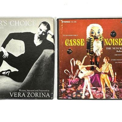 Vintage Vinyl Album Assortment - "Dancer's Choice" & Nutcracker
