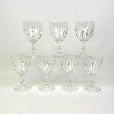 Vintage Italian Wine Glasses Set of 7