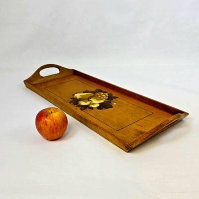Vintage Robinhood Ware Wooden Serving Tray