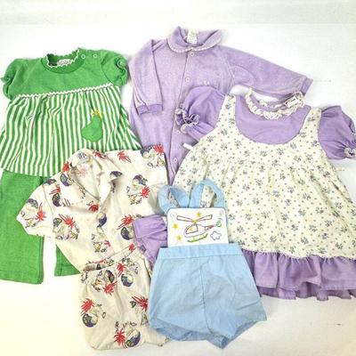Vintage Baby & Toddler Clothing Lot