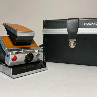 Polaroid SX-70 Original Chrome Instant Camera