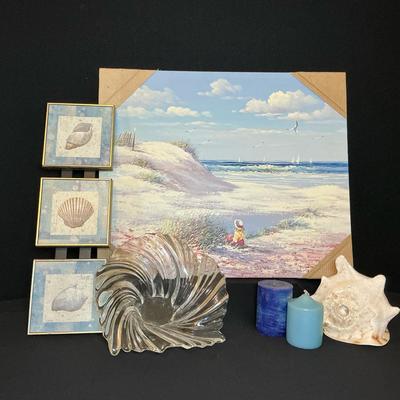 By The Seaside Bathroom Wall Art And Decor