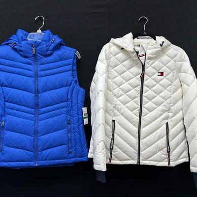 Michael Kors Vest & Tommy Hilfiger Coat